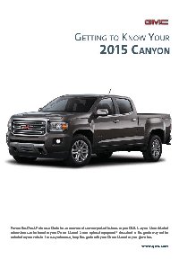 GMC CANYON (2015) UM