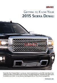 GMC SIERRA 1500 Denali (2015) UM