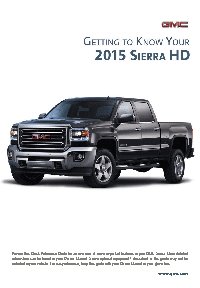 GMC SIERRA 3500HD (2015) UM