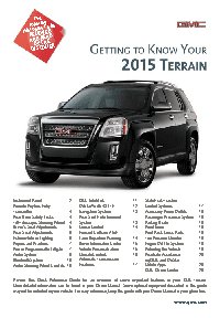 GMC TERRAIN (2015) UM