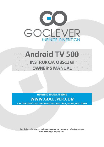GOCLEVER ANDROID BOX 500