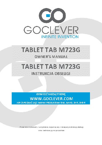 GOCLEVER ELIPSO 72 (TAB M723G)