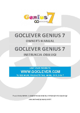GOCLEVER GENIUS 7