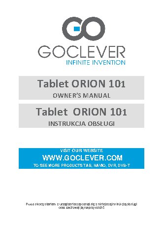 GOCLEVER ORION 101