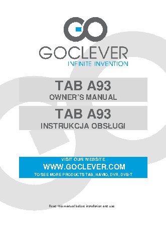 GOCLEVER TAB A93