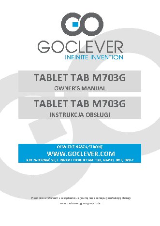 GOCLEVER TAB M703G
