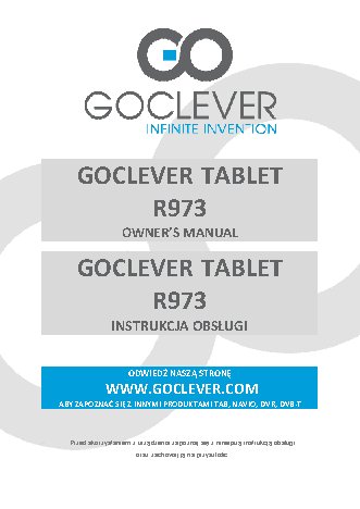 GOCLEVER TAB R973
