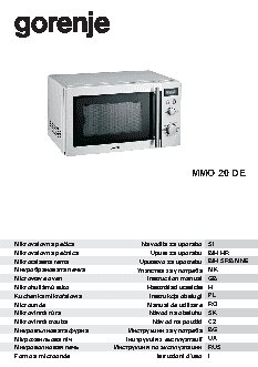 GORENJE MMO 20 DEUR