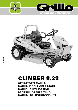GRILLO Climber 8.22
