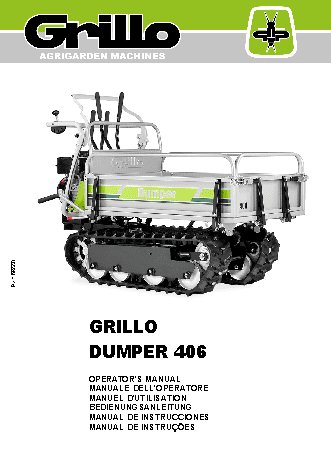 GRILLO Dumper 406