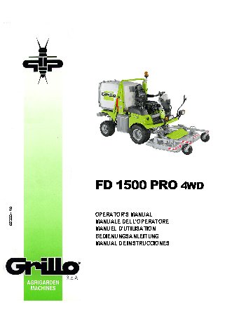 GRILLO FD 1500 PRO 4WD