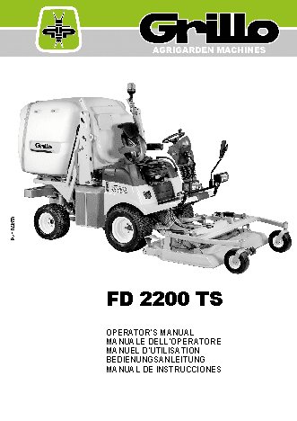 GRILLO FD 2200TS 4WD