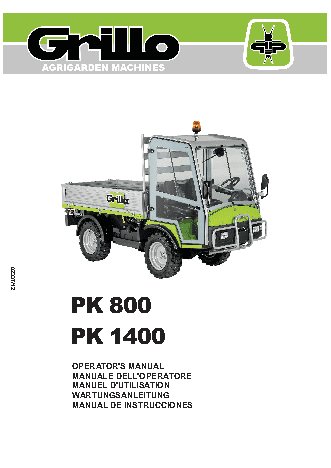 GRILLO PK 1400 4WD