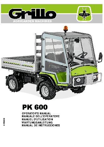 GRILLO PK 600 4WD