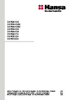 HANSA OKP6241GH