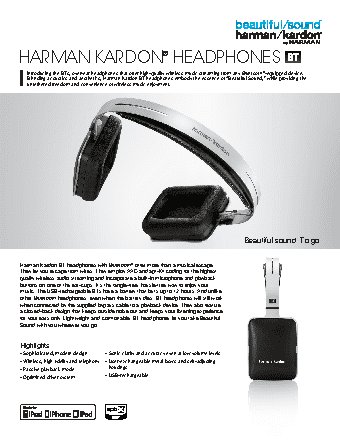 HARMAN KARDON BT