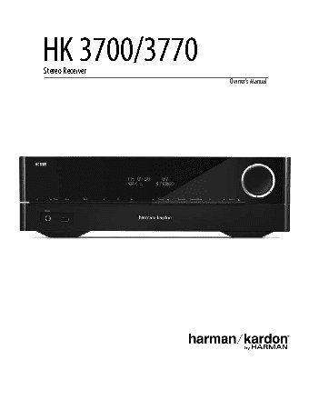 HARMAN KARDON HK 3770