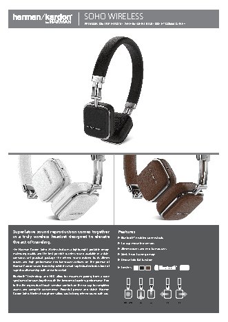 HARMAN KARDON Soho BT Wireless
