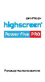 HIGHSCREEN Power Five Pro