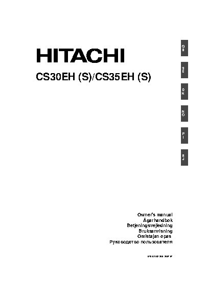 HITACHI CS35EH