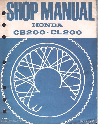 HONDA CL200 (1974)