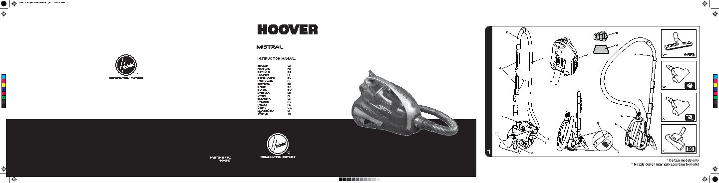 HOOVER TMI 1815 019 MISTRAL