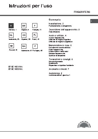 HOTPOINT-ARISTON BTSZ 1632 HA