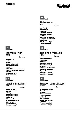HOTPOINT-ARISTON FH 53 IX S