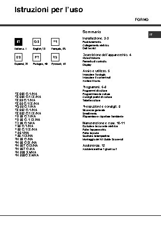 HOTPOINT-ARISTON FH 899 C XA HA