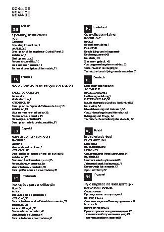 HOTPOINT-ARISTON KIX 633 CE
