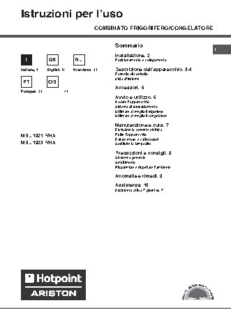 HOTPOINT-ARISTON MBL 1923 F (HA)