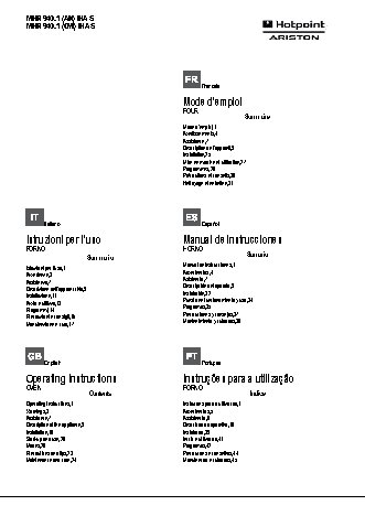 HOTPOINT-ARISTON MHR 940.1 (OW) /HAS