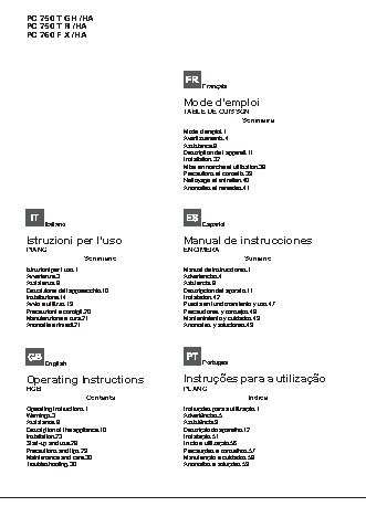 HOTPOINT-ARISTON PC 750 T (AN) R