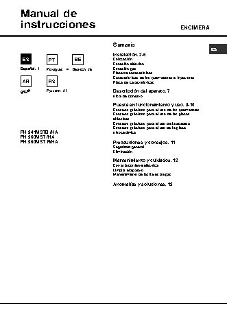HOTPOINT-ARISTON PH 960 MST IX