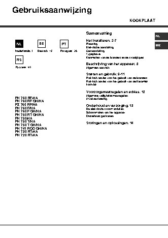 HOTPOINT-ARISTON PK 741 RQO GH /HA