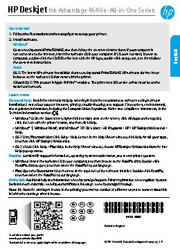 HP Deskjet Ink Advantage 4645 e-All-in-One