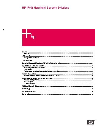 HP iPAQ rx5900 Travel Companion