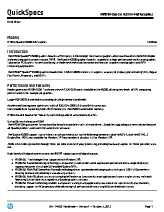 HP NVIDIA Quadro K5000 (C2J95AA)