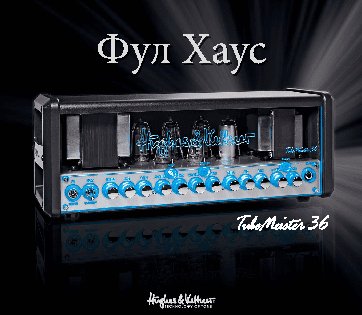 HUGHES & KETTNER TUBEMEISTER 36 HEAD