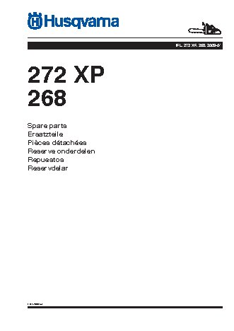 HUSQVARNA 268 (2009) parts