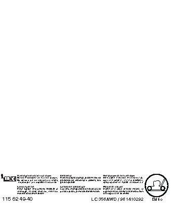 HUSQVARNA LC 356 AWD e 9614102-92