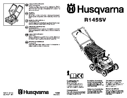 HUSQVARNA Royal 145 SV