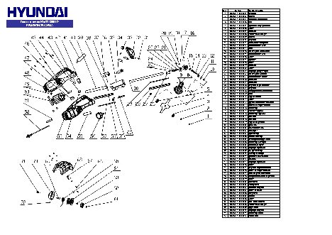 HYUNDAI HY/GT 1300LD
