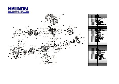 HYUNDAI HY/GTG 26-2 MOTOR