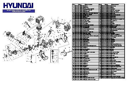 HYUNDAI HY/GTG 5200D MOTOR