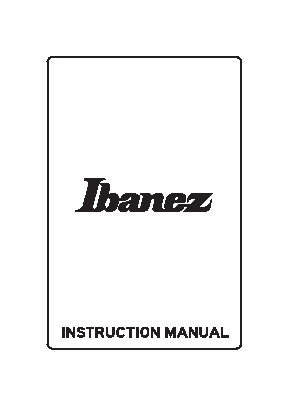 IBANEZ Electric Guitars (2013)