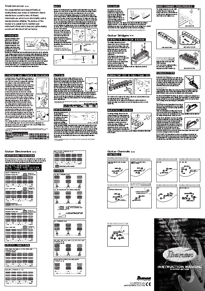 IBANEZ Electric Guitars (Excl. Prestige)