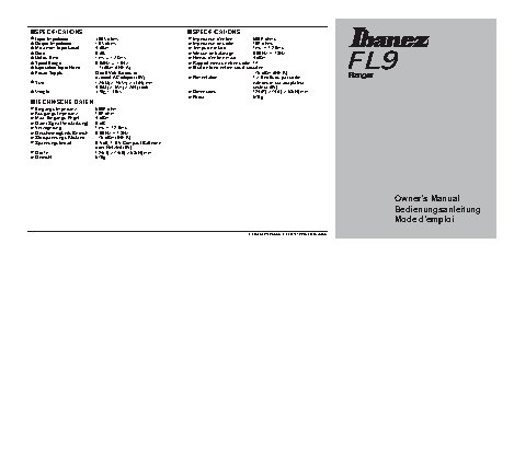 IBANEZ FL9