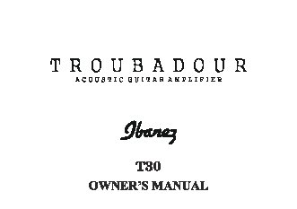 IBANEZ T30