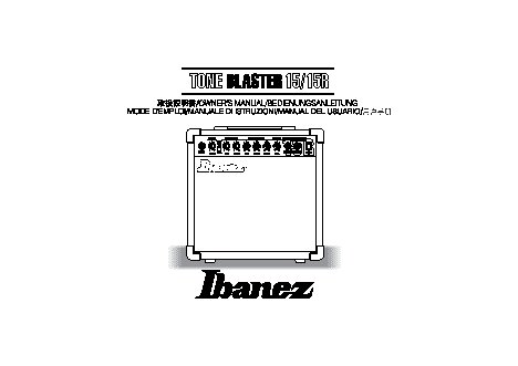 IBANEZ TB15/15R